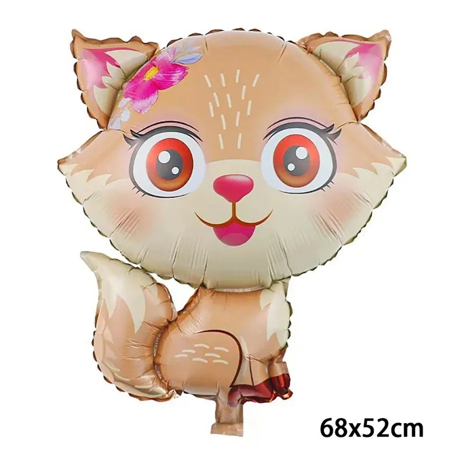 Ballons de Noël Joyeux “Merry Christmas” – Décorations gonflables Père Noël, Renne et Elfes