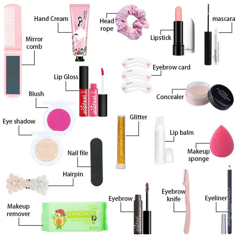 Calendrier de l’Avent de Noël – Coffret maquillage 24 surprises beauté