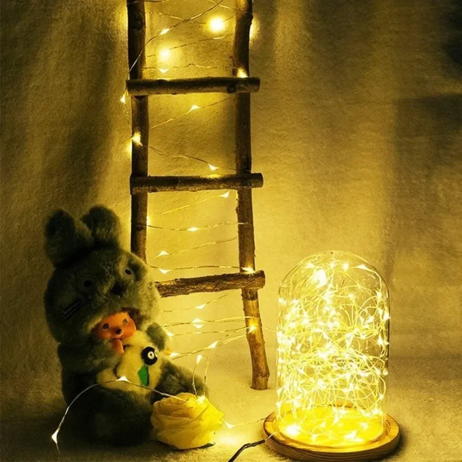 Guirlande LED Cuivre 5M – Ambiance de Noël Étincelante